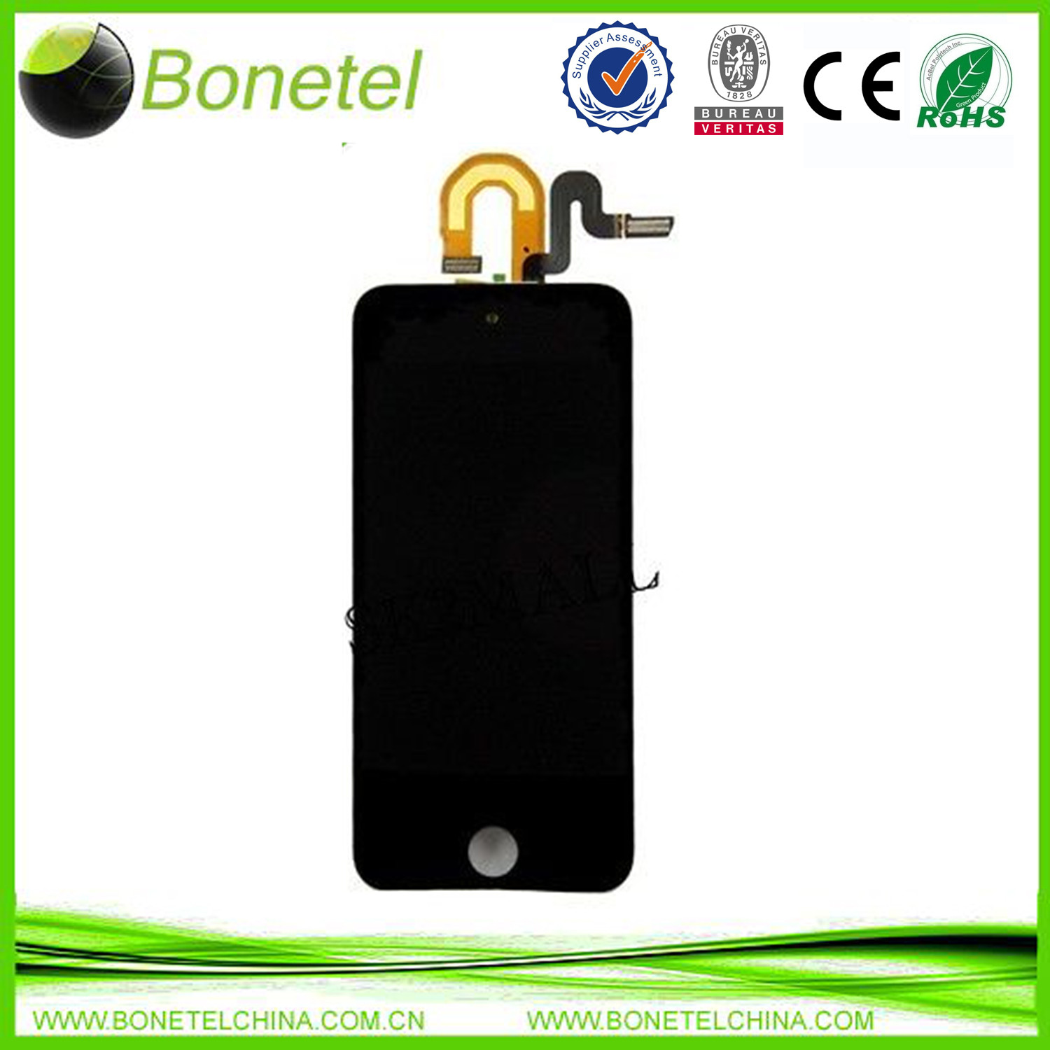 Black and White LCD Display Touch Screen Digitizer For Apple ipod Touch 5 5th Gen