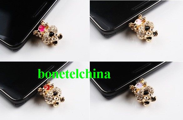 Ear plug, decoration,Dust plug for iPhone 4 4S