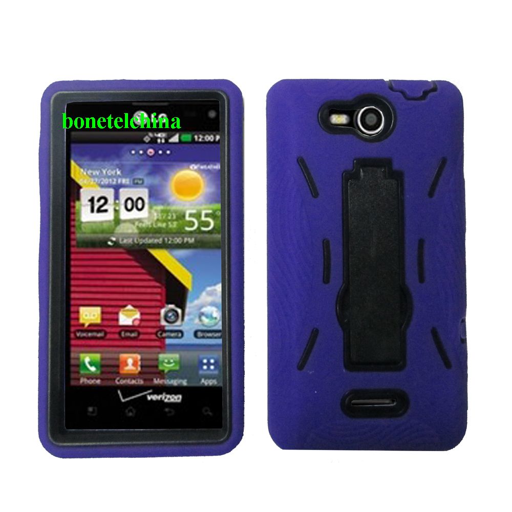 Robot Defender Case  Silicone+PC Anti Impact Hybrid Case Kickstand Shell for sv840