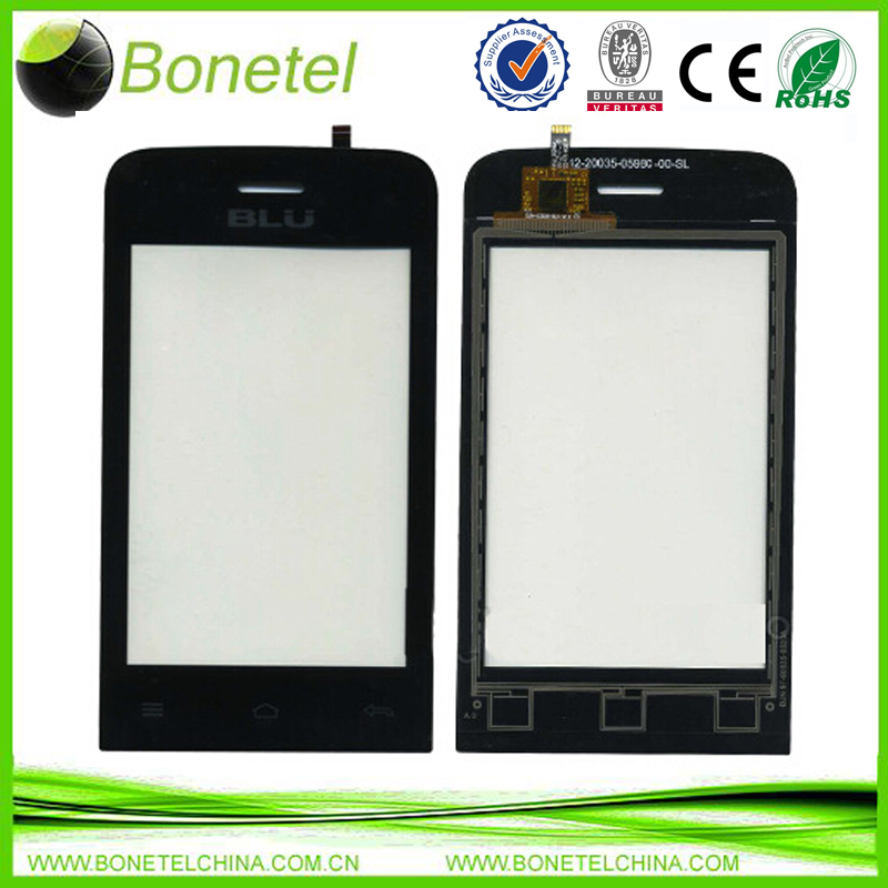 Touch Screen Digitizer Glass Replacement Part Black For BLU 42-20035-0598C-00SL