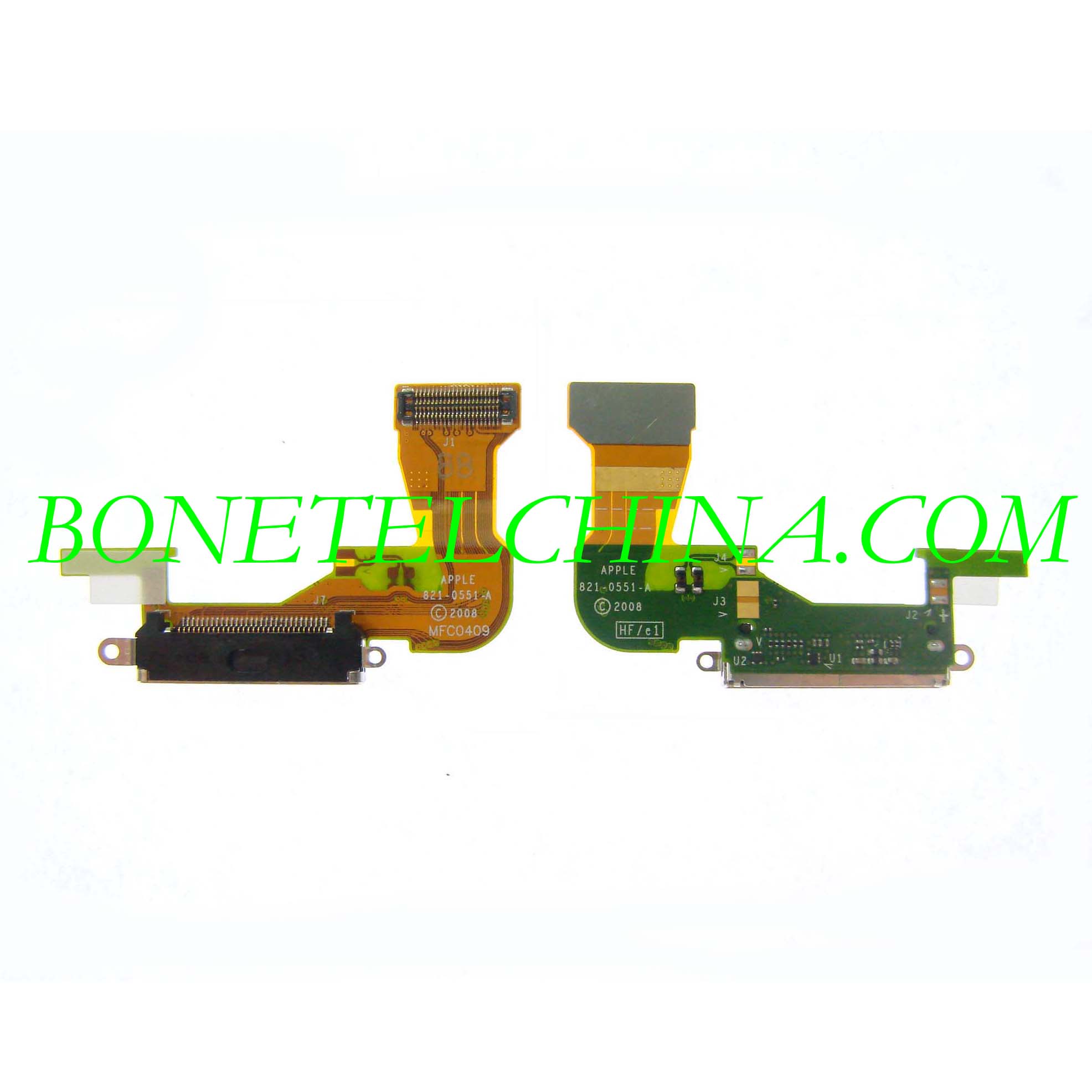 Sistema conector de cabo flexível para iPhone 3G