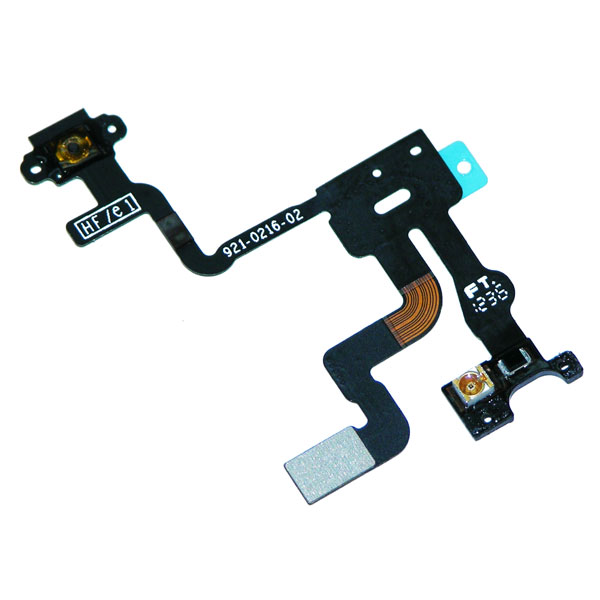 iPhone 4S sensor de proximidad de inducción cinta flexible con el circuito del botón de encendido