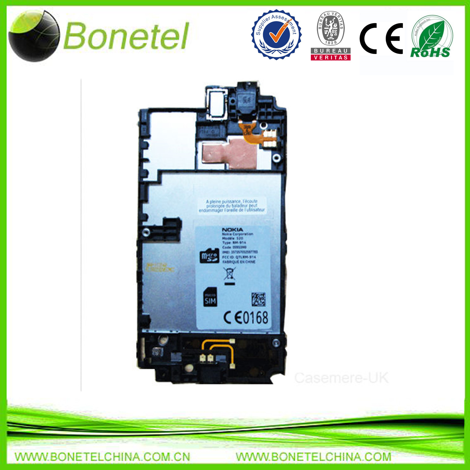 100% Genuine Nokia Lumia 520 Housing