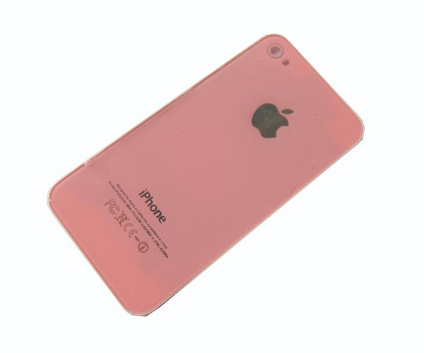 Puerta trasera de batería para cubrir el caso de Vivienda para el iPhone 4 de color rosa BBC -007