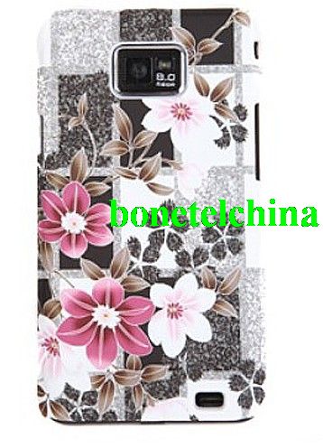 Kimono Print Collection Protective Case for Samsung Galaxy S2 I9100 pattern 2