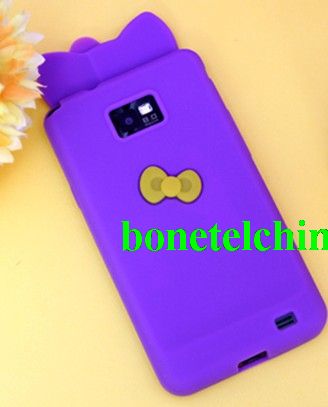 Ribbon Silicon Case For Galaxy S2