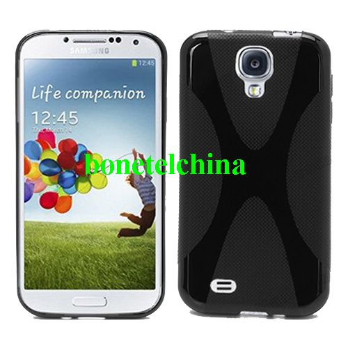 X Shape TPU Gel Case Cover Accessories for Samsung Galaxy S 4 IV i9500 i9505