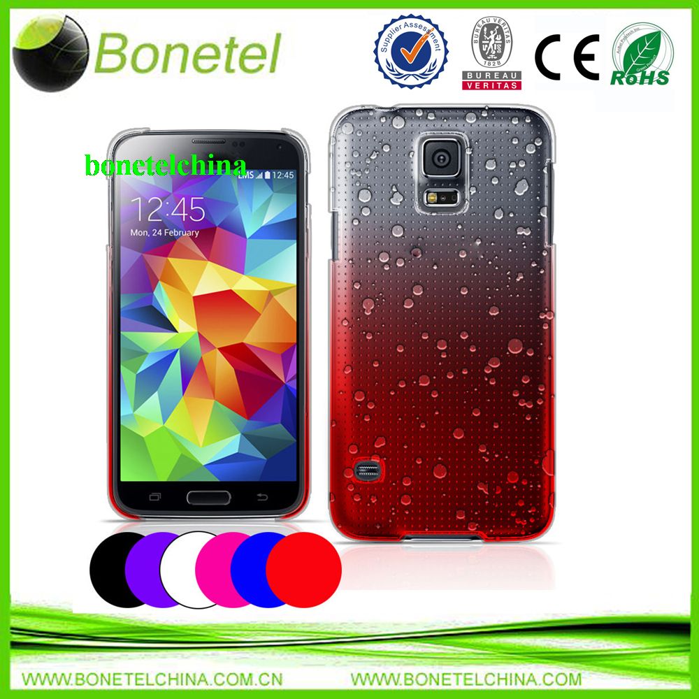 3D RAIN DROP DESIGN HARD CASE COVER For Samsung Galaxy S5