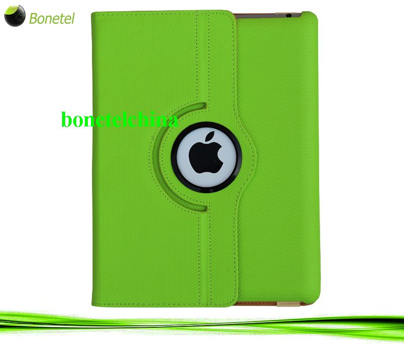 Football pattern PU Folio leather cases for iPad 2 & New iPad