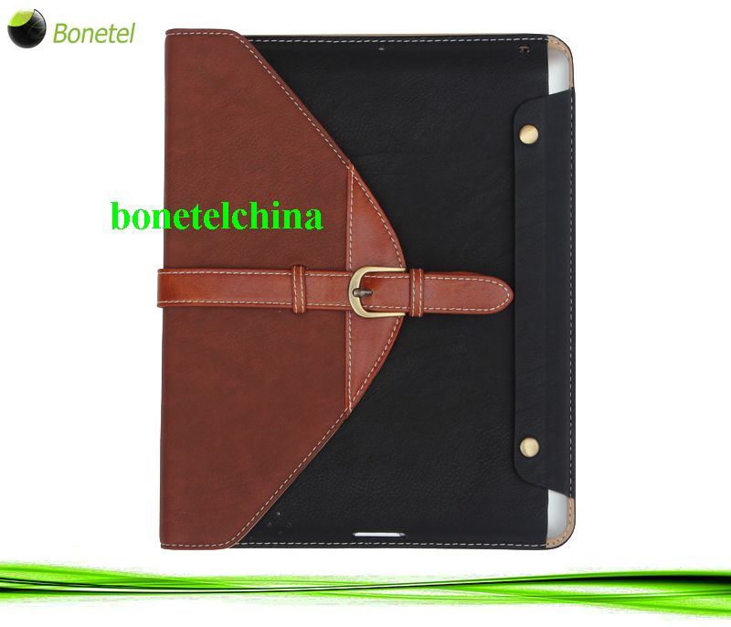 PVC Leather Cases handbag for iPad 2 & New iPad