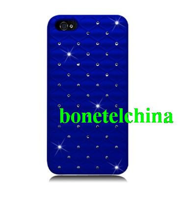 FOR IPHONE 5 Spot Diamond Case Blue