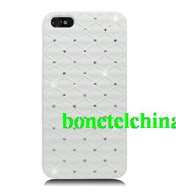 FOR IPHONE 5 Spot Diamond Case White