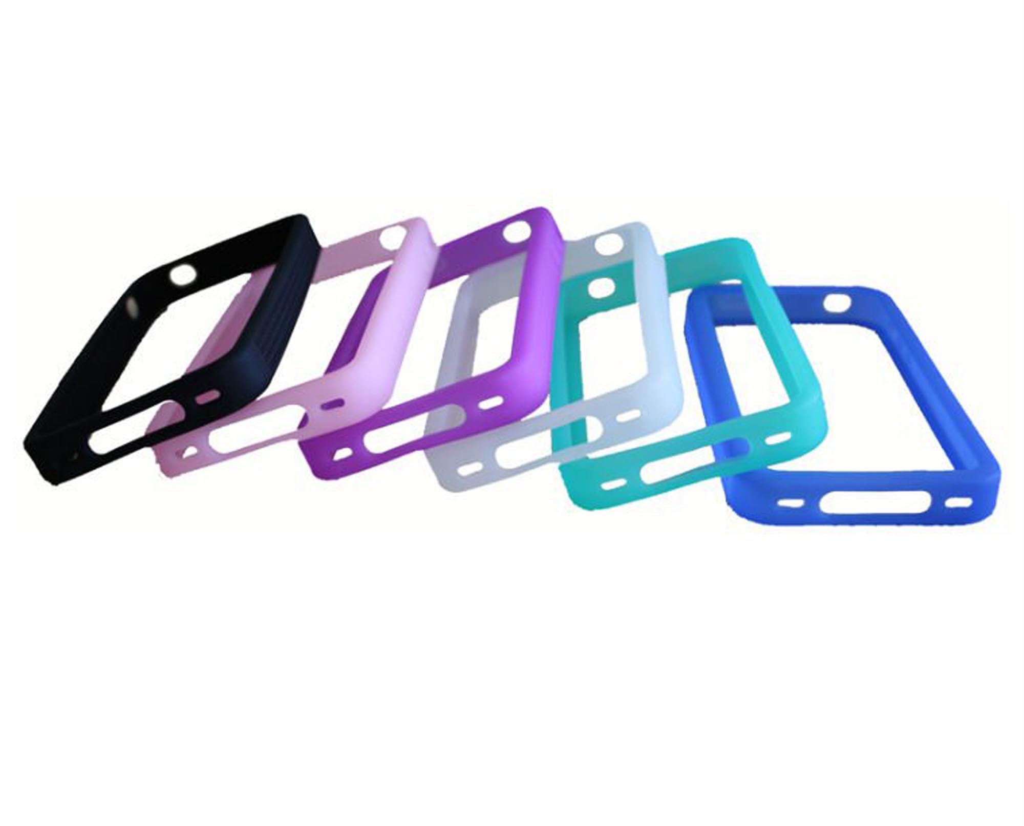 Los casos de parachoques para el iPhone 4 marco cubre