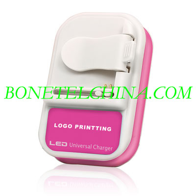 ALL U033 LED Universal charger(Pink)