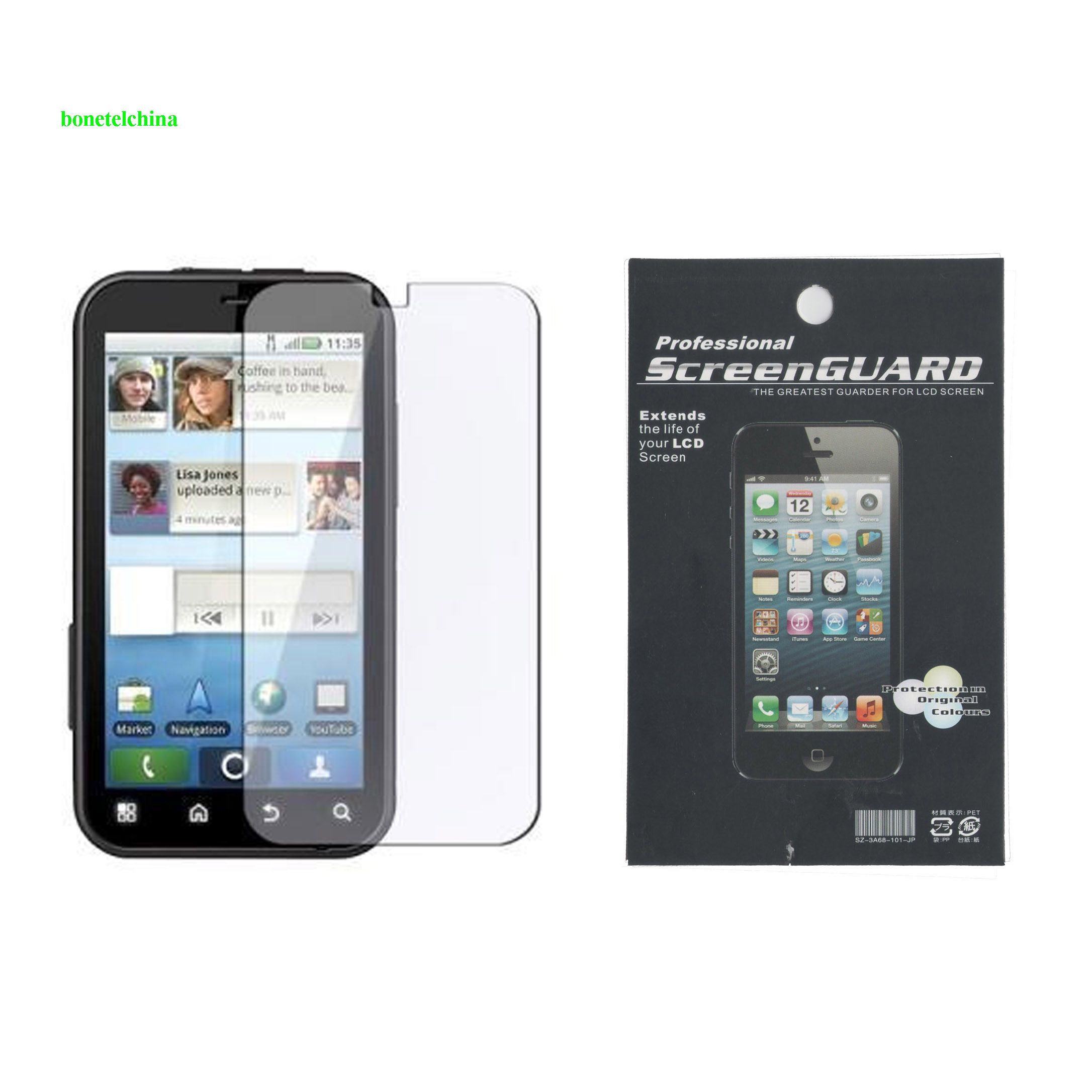 Screen protector for Motorola Dedy MB525 / ME525 / MB525+ /ME525+/Defy+/MB526