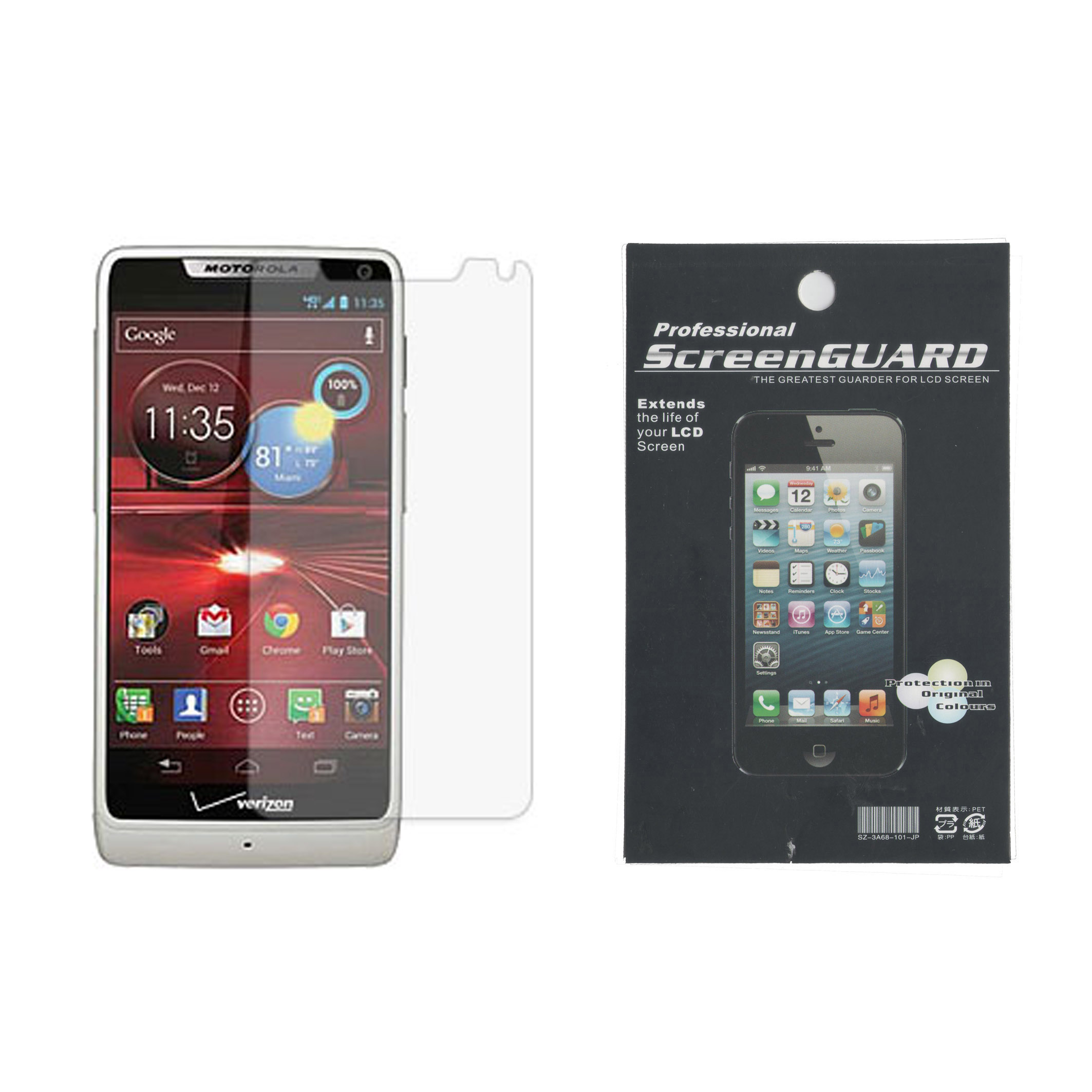 Screen protector for Motorola Droid Razr M XT907