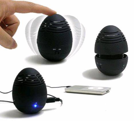 Mini altavoces de altavoces portátiles de huevo altavoces USB Speaker