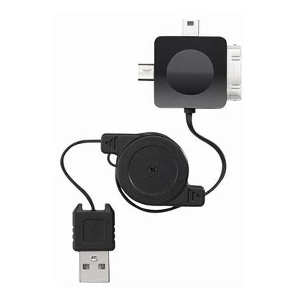3 in 1 muti USB data cable for iPhone ipod