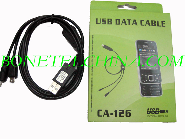 Datos del teléfono móvil por cable para Nokia CA-126