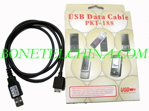 Datos del teléfono móvil por cable para Samsung PKT -188