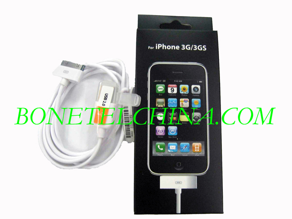 Datos del teléfono móvil cable para iPhoone 3G