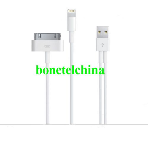 2 in 1 Dual USB Charging USB Sync Cable for all the iPhone, iPad & iPod