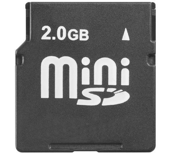 Mini SD card 2GB