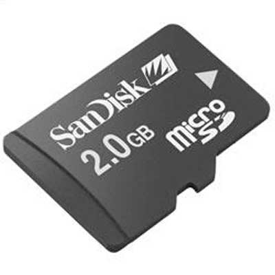 Micro SD card 2GB