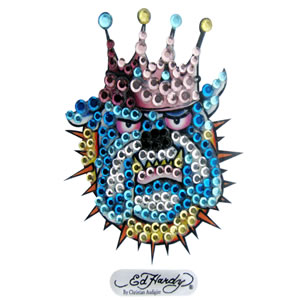 STICKER KING DOG